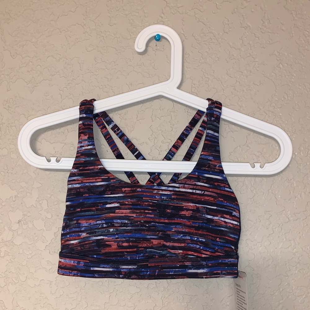 Lululemon Colorful Energy Bra